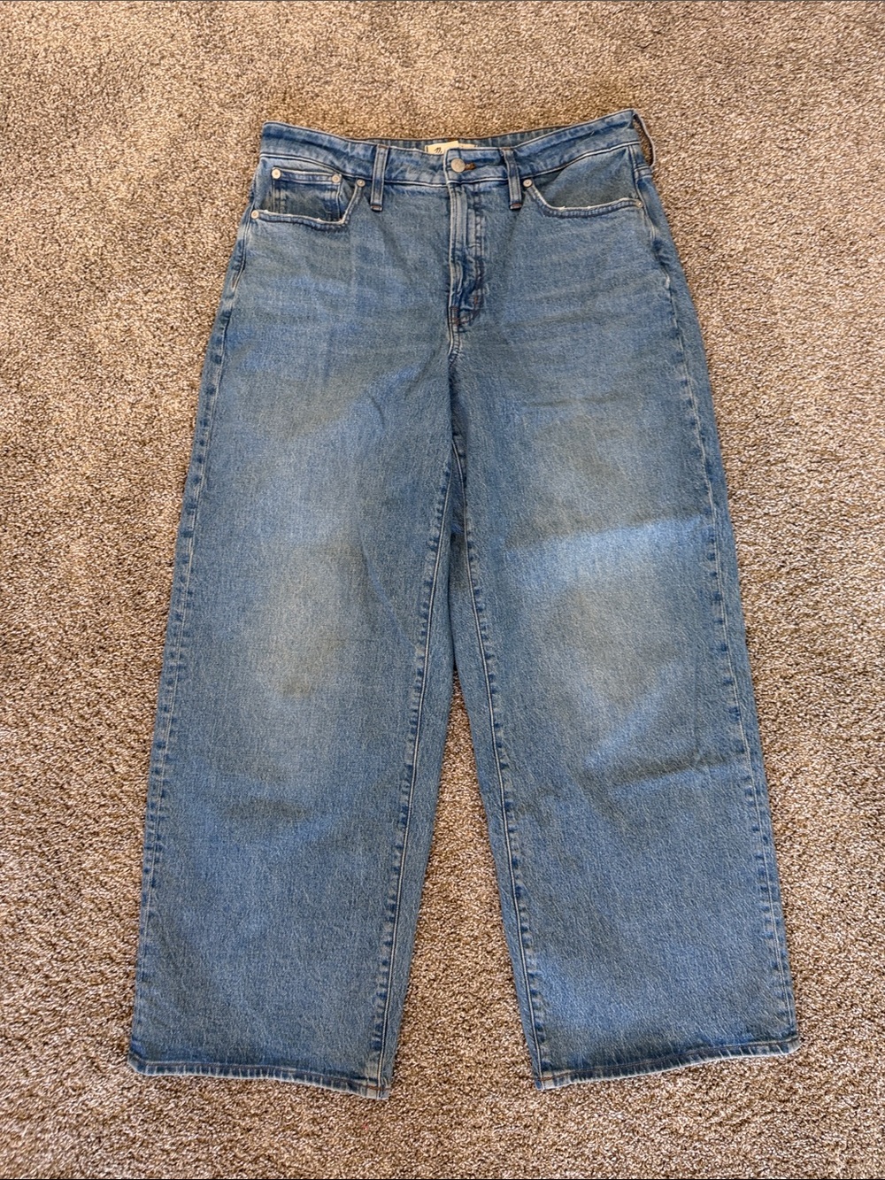 Madewell Curvy Perfect Vintage Wide Leg Jeans